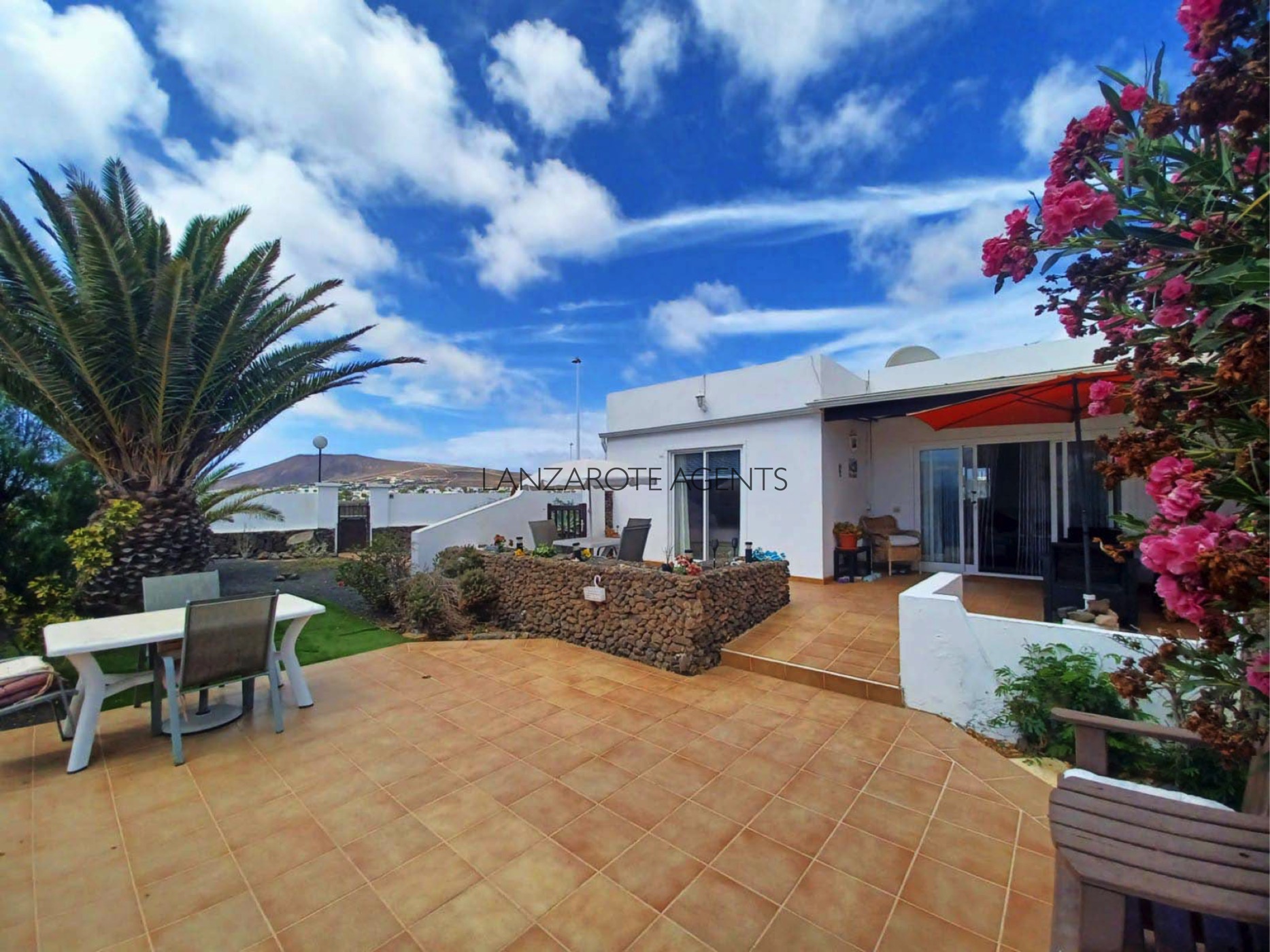 Lovely 2 Bedroom Villa Close to Playa Blanca Town Centre Sitting on a Big Plot,  Spectacular Mountain Views and Great Potential