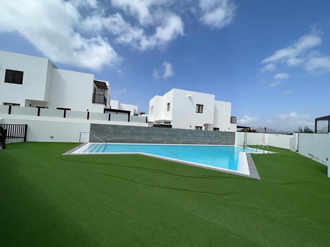 Immaculate 3 Bedroom Villa in Yaiza Lanzarote with Communal Pool and Views of the Volcanoes