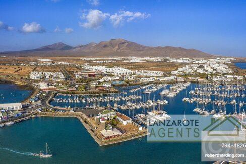 Spain, Canary Islands, Lanzarote, Marina Rubicon, Playa Blanca